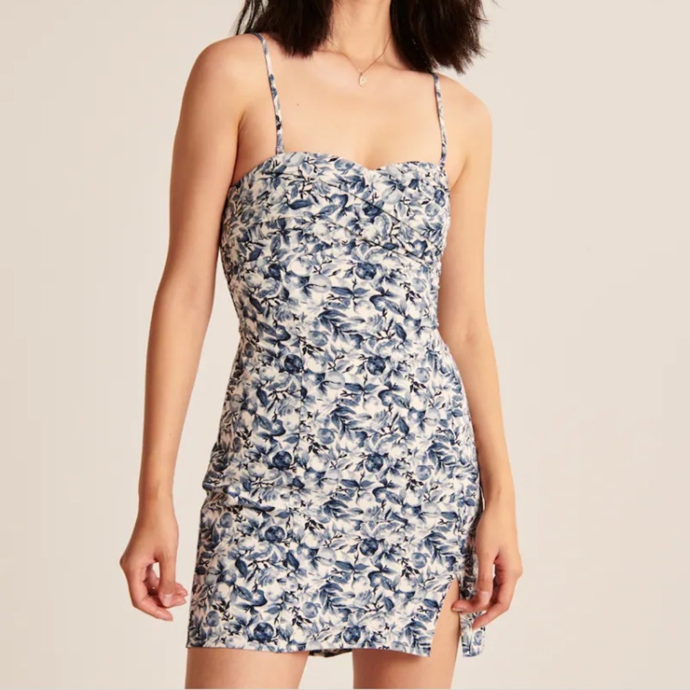 Abercrombie & Fitch Draped Mini Dress XXS